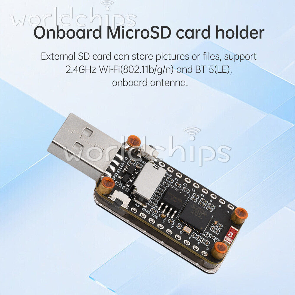 1.47-inch LCD ESP32-S3 WIFI Bluetooth Development Board I2C SPI USB Serial Port