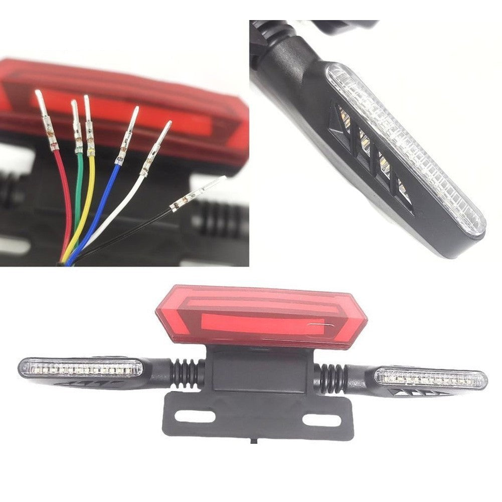 Electric Bicycle Tail Light with Reliable ABS Material for 12V Systems