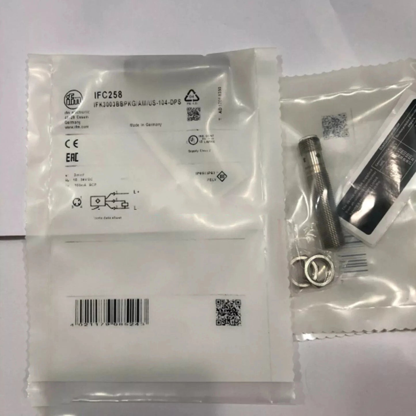 IFM IFC258 IFK3003BBPKG/AM/V4A/US-104 Proximity Switch Sensor #P
