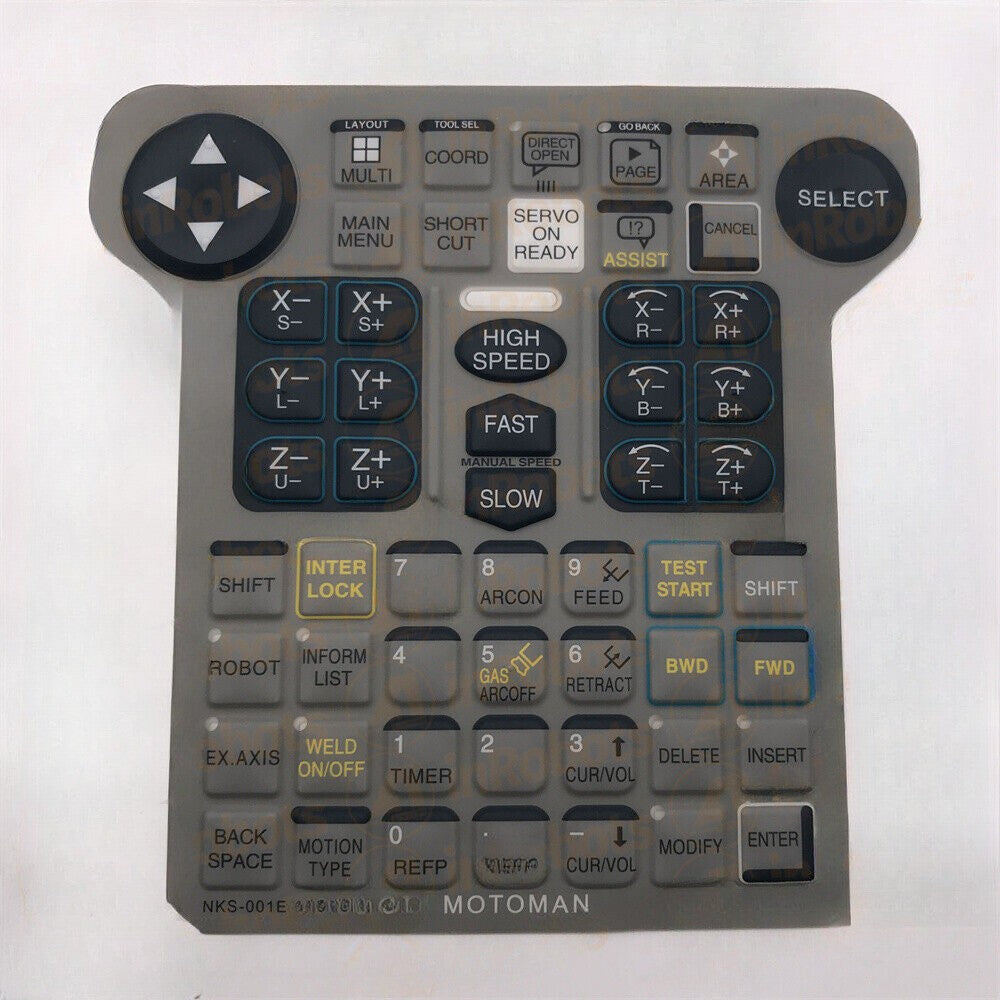1PC NKS-001E Membrane Keypad YASKAWA NX100 Teach Pendant JZRCR-NPP01-1 Keysheet