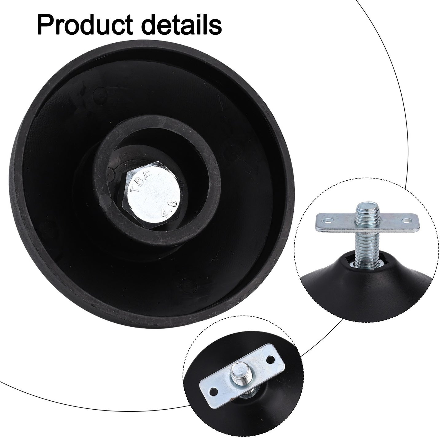 4Pcs/Billiard Pool Table Leg Levelers Foosball Table Foot Adjustment Pad