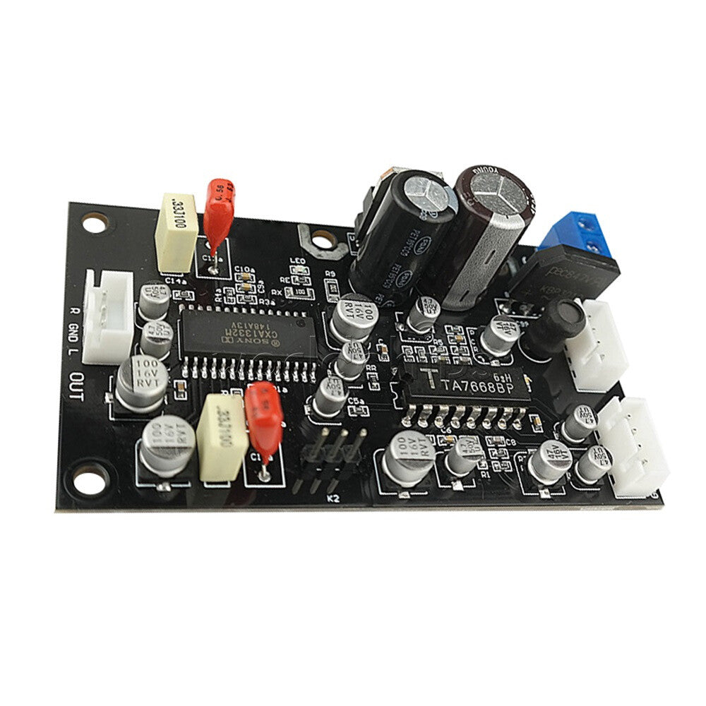 TA7668 Stereo Recorder Magnetic Preamplifier Board With CXA1332 Noise Reduction