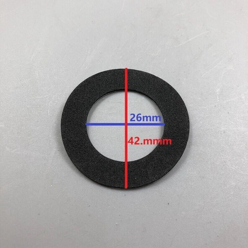 2pcs For Focal Tweeter Repair Self-adhesive Speaker Damper Ring Foam Trim 42.5mm