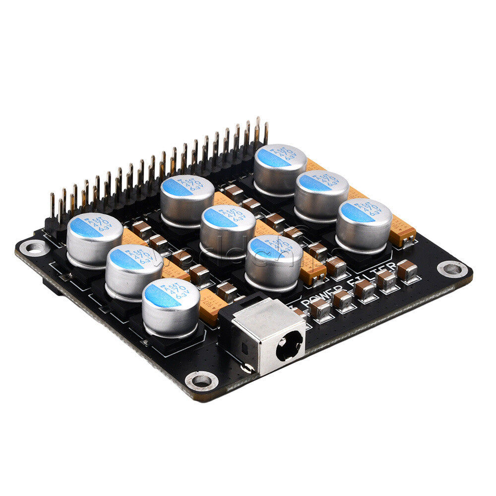 Power Filter Purge Board Compatible For Raspberry Pi DAC Audio Decoder Board