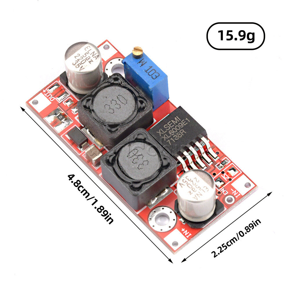 10PCS DC-DC Adjustable Step Up Down Converter XL6009 Power Boost Buck Module