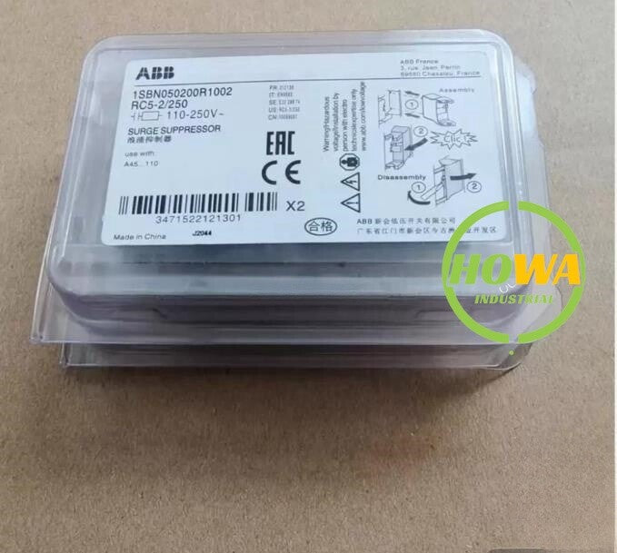 Pack/2pieces  ABB Surge Suppressor Contactor Accessory RC5-2/250 110-250VAC