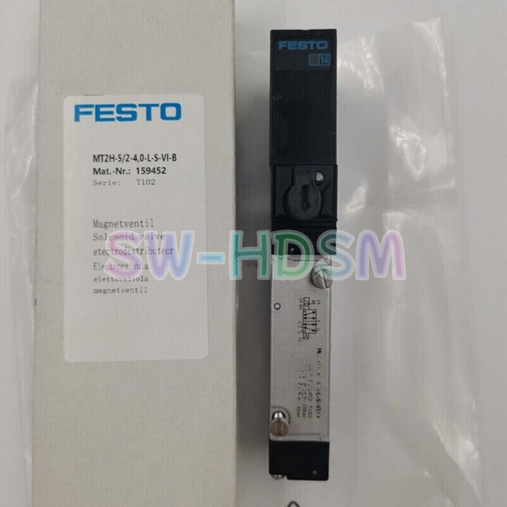 1PCS  FESTO Solenoid Valve MT2H-5/2-4,0-L-S-VI-B 159452 Freight Free