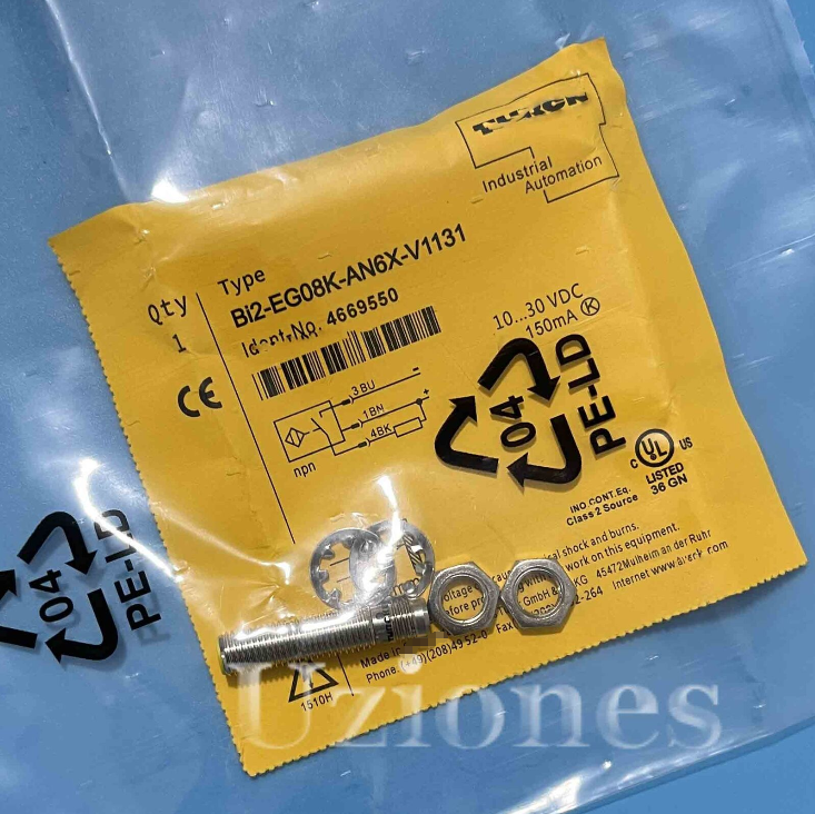 For Turck BI2-EG08K-AN6X-V1131 10-30VDC Inductive Proximity Sensor NPN