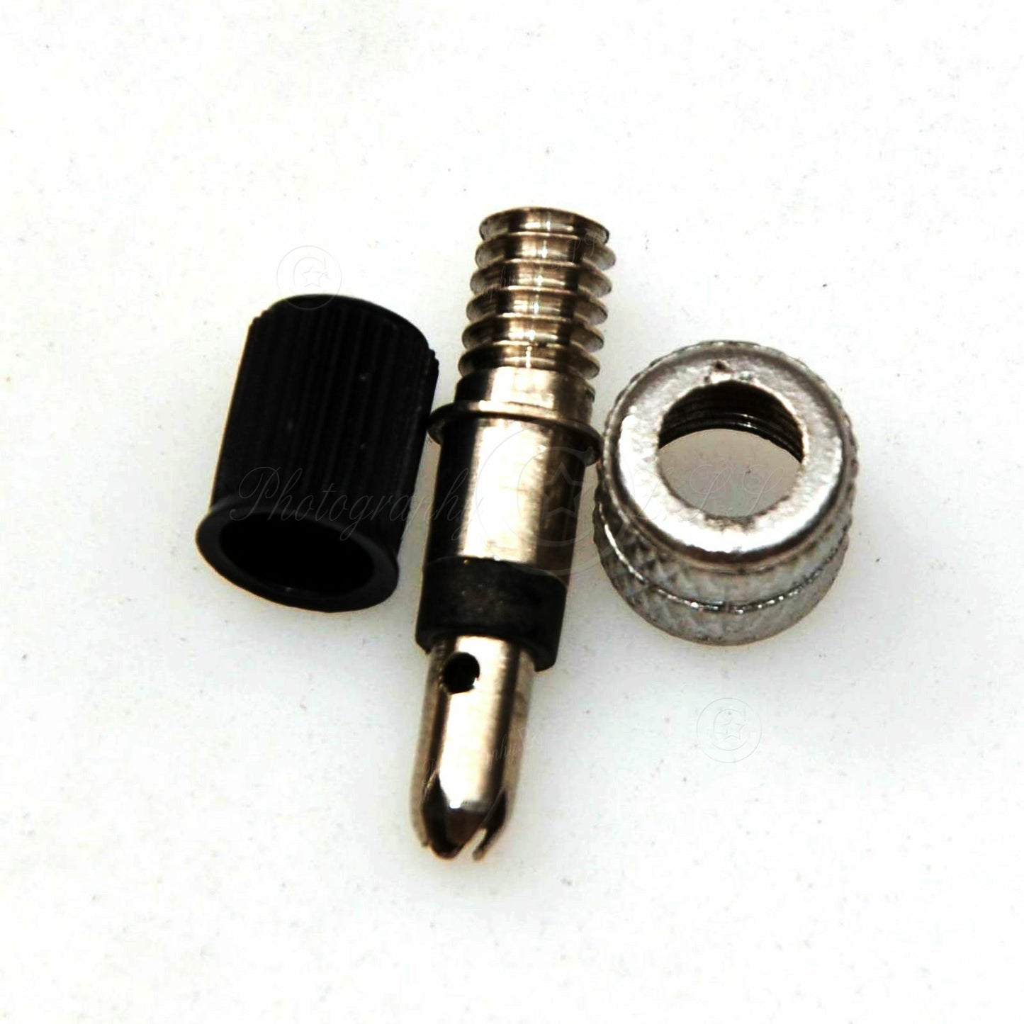 4x Removable German Bike Valve Core +Caps for Bicycle Inner Tube Repair Fix Unit