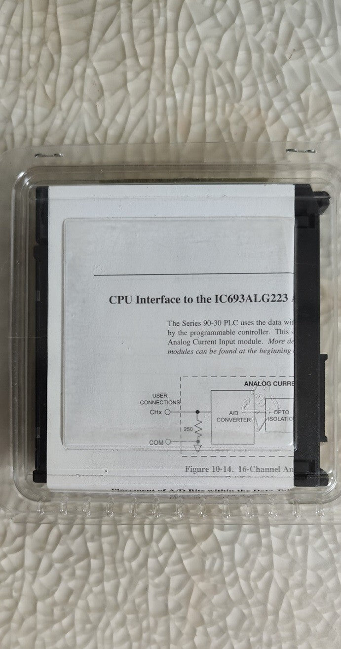 GE Fanuc IC693ALG223C Input Analog Module 16PT Current  free ship