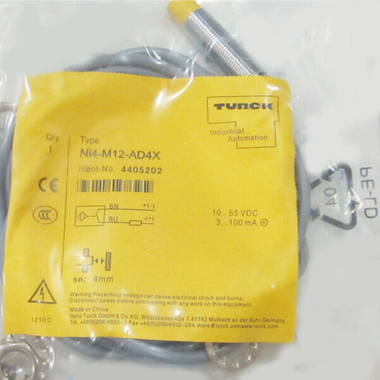 1PCS TURCK Ni3-EG08-AN6X Ni4-M12-AD4X Ni4-M12-AN6X PLC Controls Switch