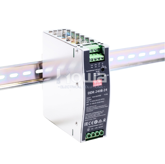 MEAN WELL Switching Power Supply DDR-240B/C/D 240W 24/48V DC to DC Rail Type