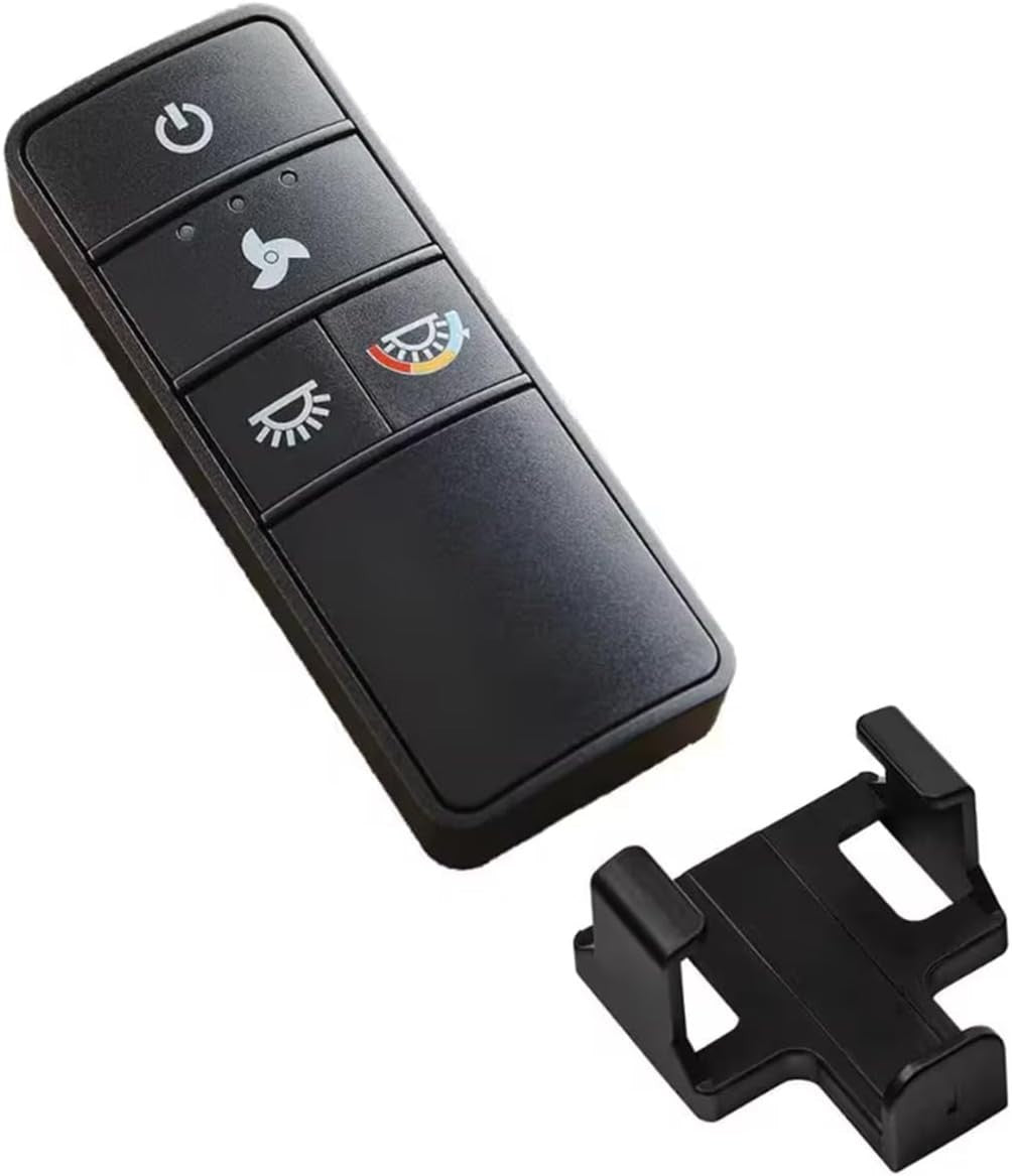 Ceiling Fan Remote Control Replacement, 3-Speed & Dimmer, 4 Dip Switches