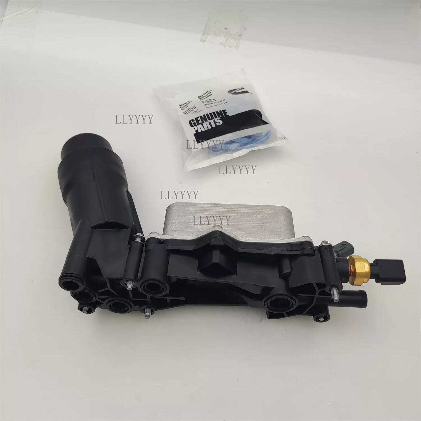 Aluminum Engine Oil Cooler Filter Housing Fits 11-16 Dodge Jeep Chrysler Ram3.6L