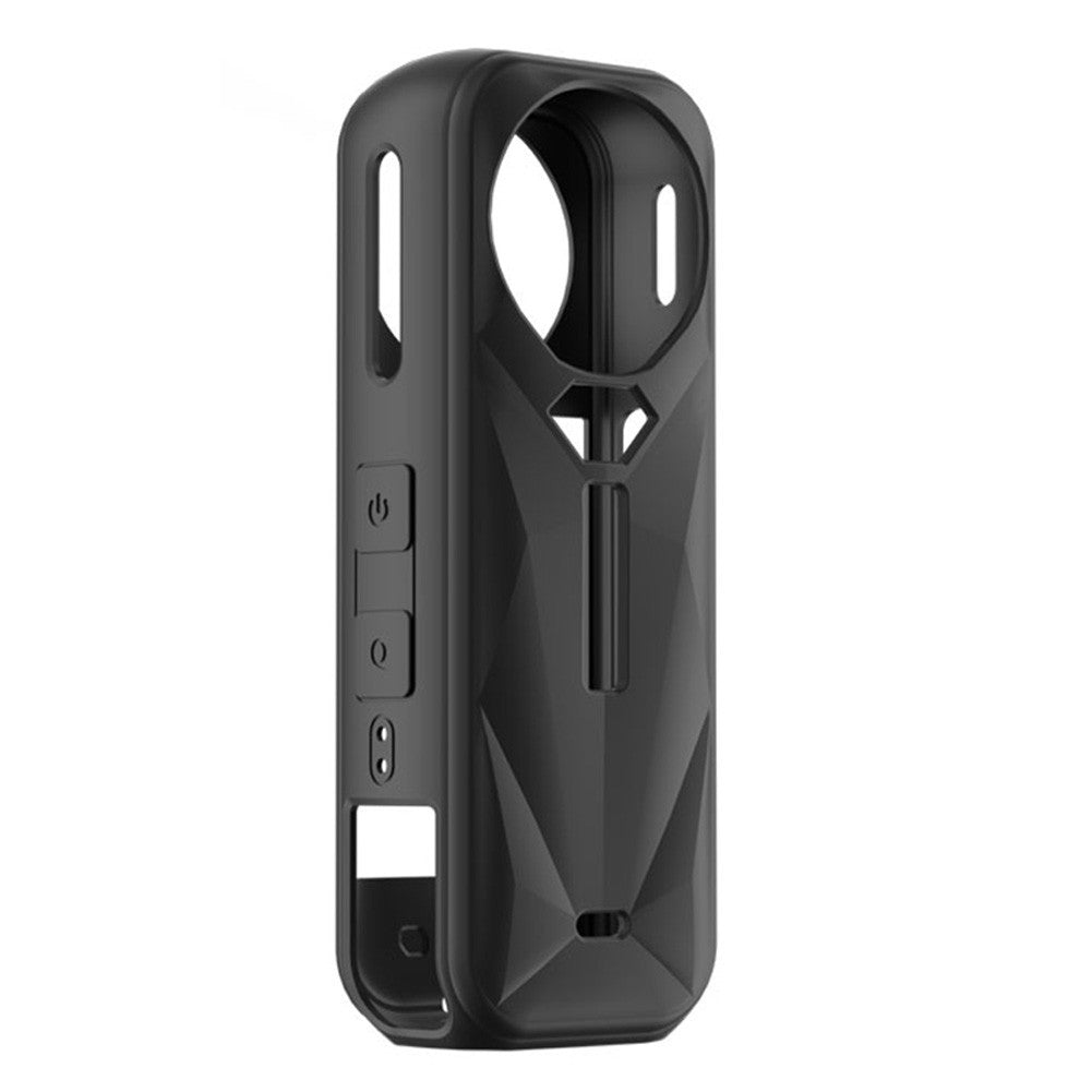 Complete Camera Kit for Insta 360 X5 with Hard Shell Case Silicone Lens Covers