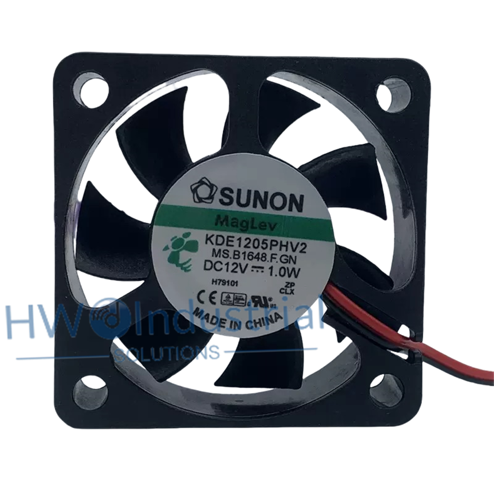 1/piece KDE1205PHV2 2-wire 5015 5CM SUNON 12V 1.0W CPU Chassis Power Fan