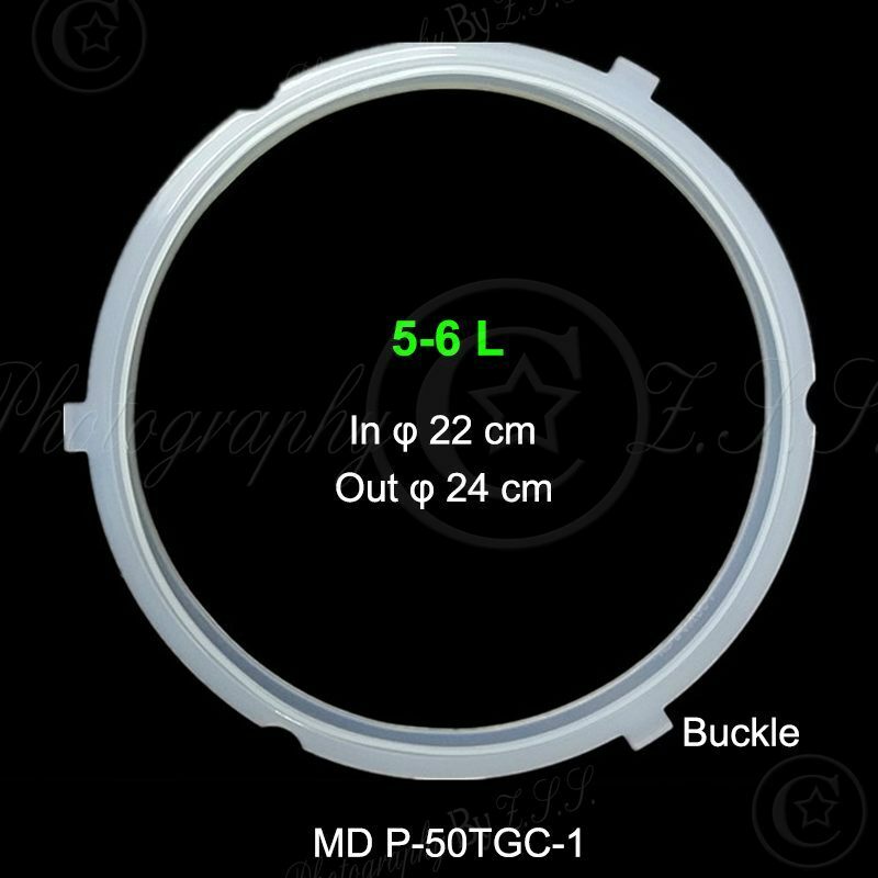 High Pressure Rice Cooker Silicone Seal Ring 5-6L Gasket For Supor Midea Repair
