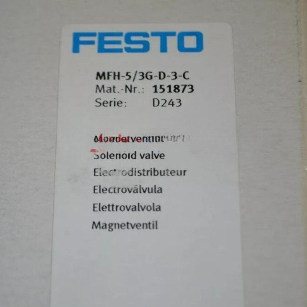 1PCS  for FESTO MFH-5/3G-D-3-C 151873 Solenoid Valve Freight Free