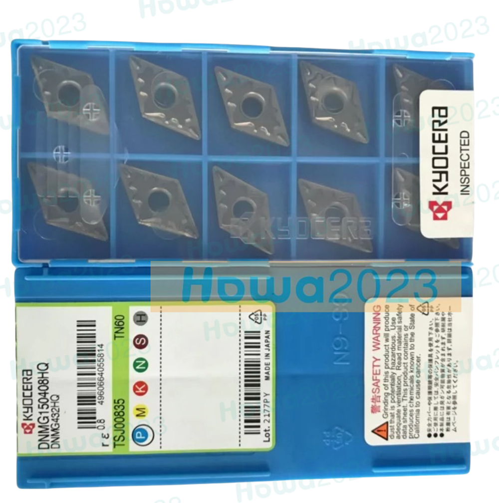 10pcs/Box Kyocera DNMG150408HQ DNMG150408-HQ TN60 DNMG432HQ CNC Blade Insert
