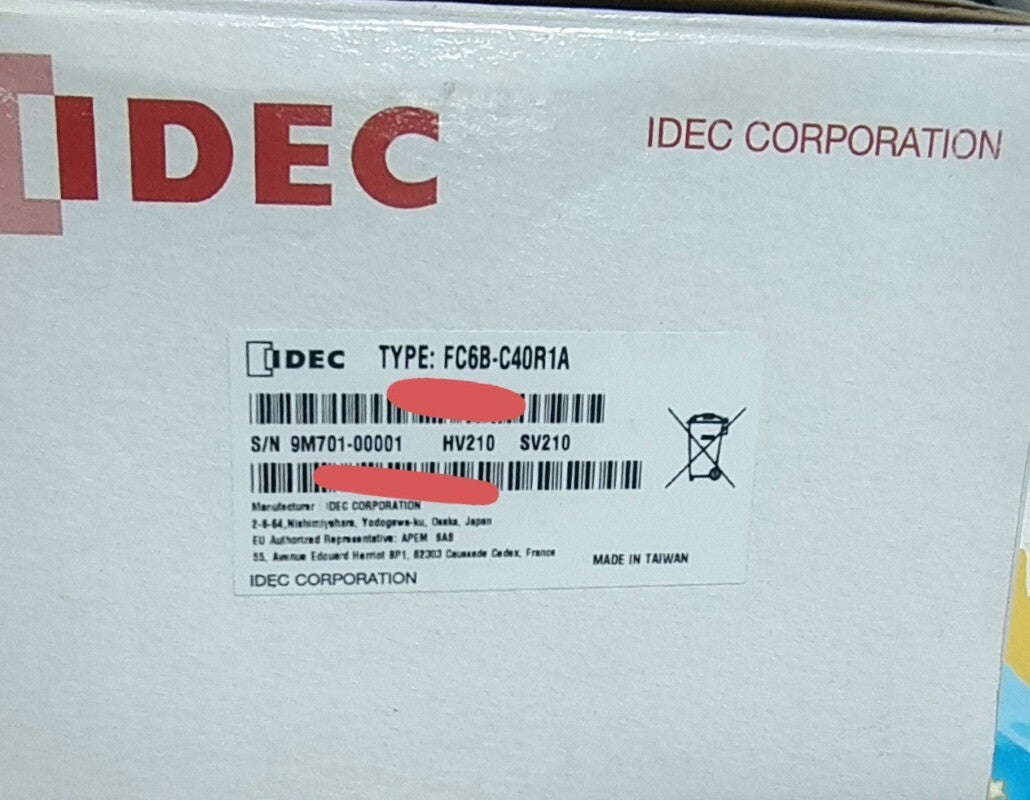 1pcs IDEC PLC Extension Module  FC6B-C40R1A