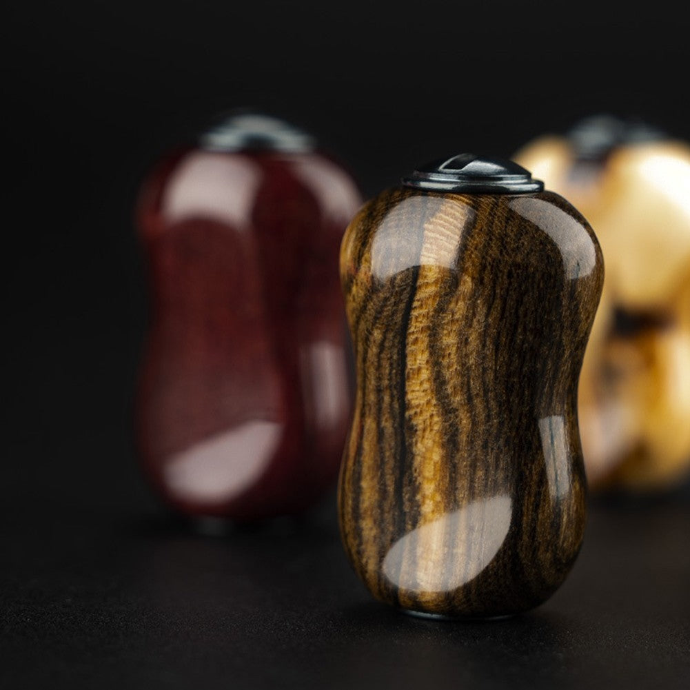 Stylish Wooden Fishing Reel Handle Ergonomic Design for Fishing Comfort