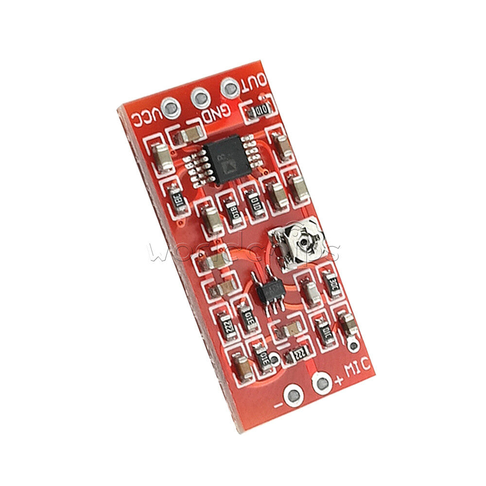 10PCS MAX4466 Electret Microphone Preamplifier Module+SSM2167 Voice Compression