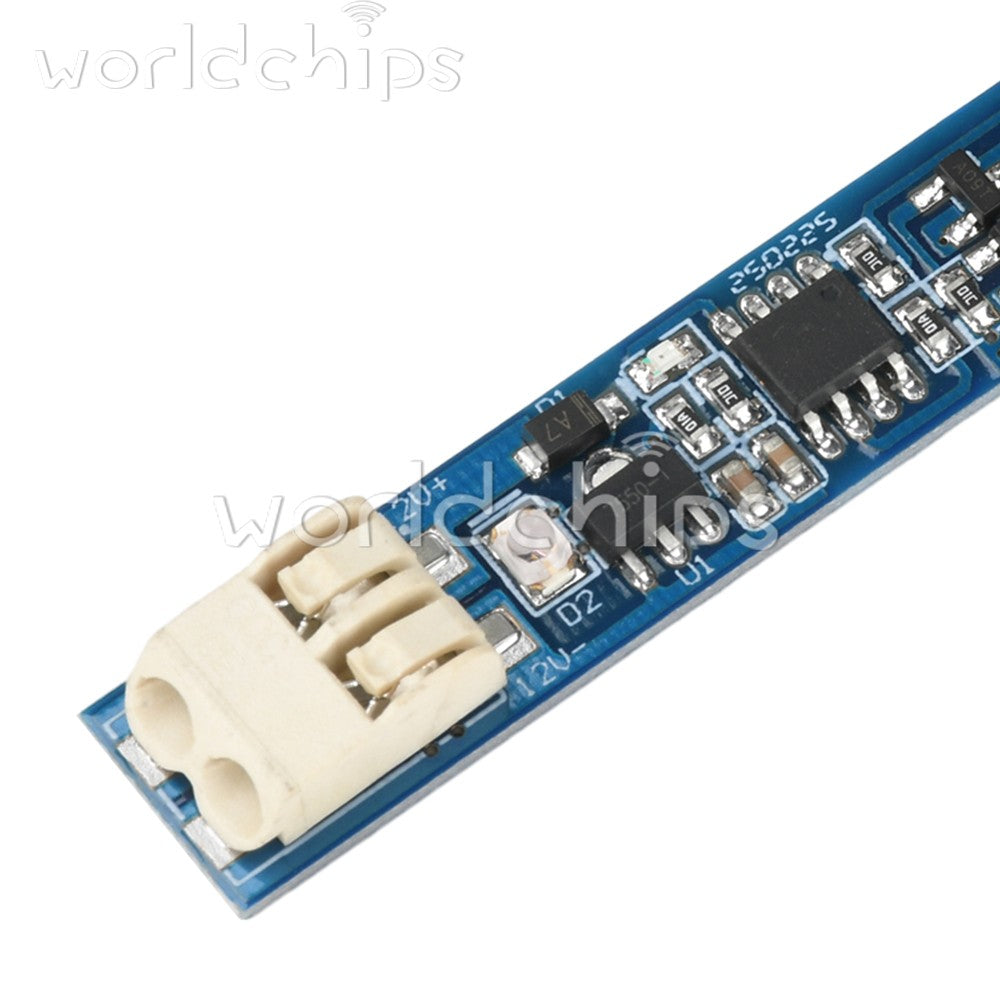 5x DC12-24V Induction Switch Cabinet Wardrobe Light Induction Module w/ Terminal