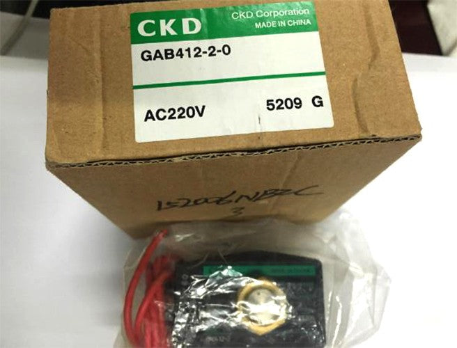 1PC CKD GAB412-2-0-AC220V Solenoid Valve  Fast delivery GAB412-2-0 AC220V