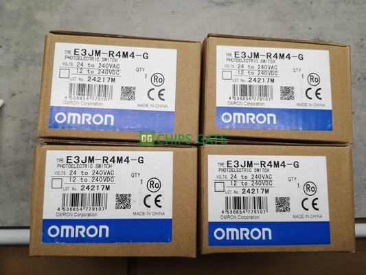 Photoelectric Switch E3JM-R4M4-G Omron E3JMR4M4G 24-240VAC/VDC
