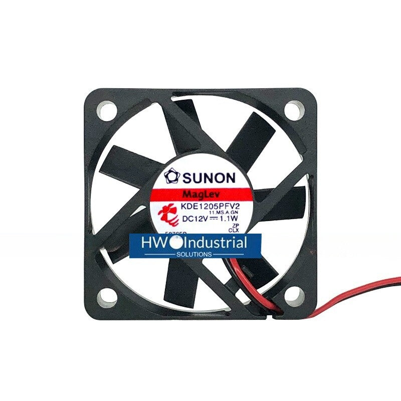 SUNON 2-wire KDE1205PFV2 5010 12V 1.1W 5CM Switch Cooling Fan