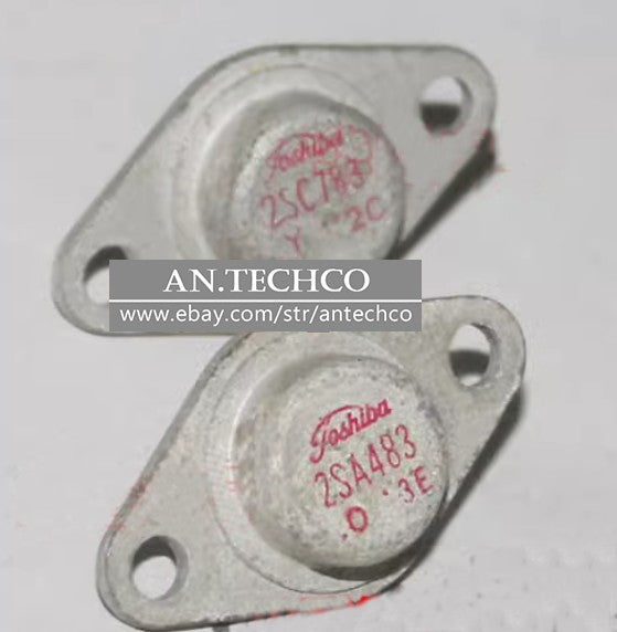 1pair 2SC783 + 2SA483  Toshiba Silicon NPN + PNP Transistor