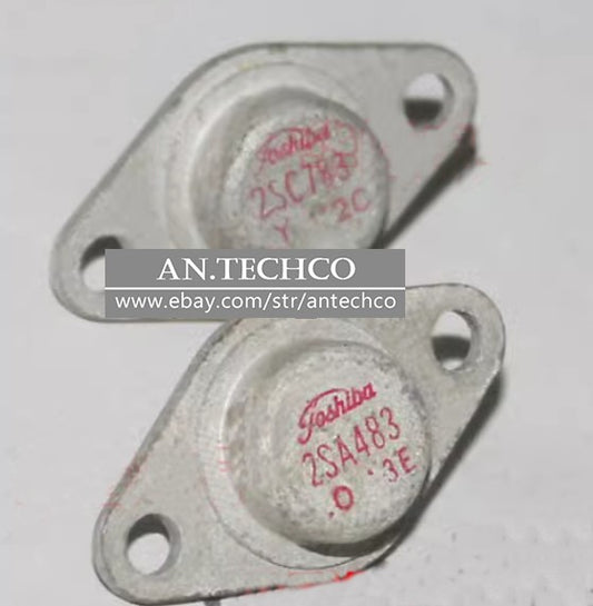 1pair 2SC783 + 2SA483  Toshiba Silicon NPN + PNP Transistor