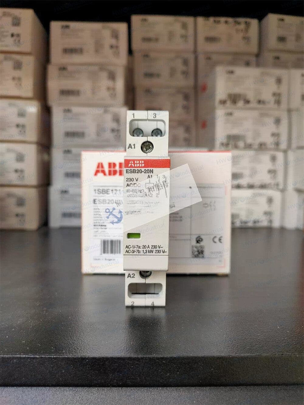 1/Piece ESB20-20N-06 ABB Contactor Coil Voltage 230VAC/DC