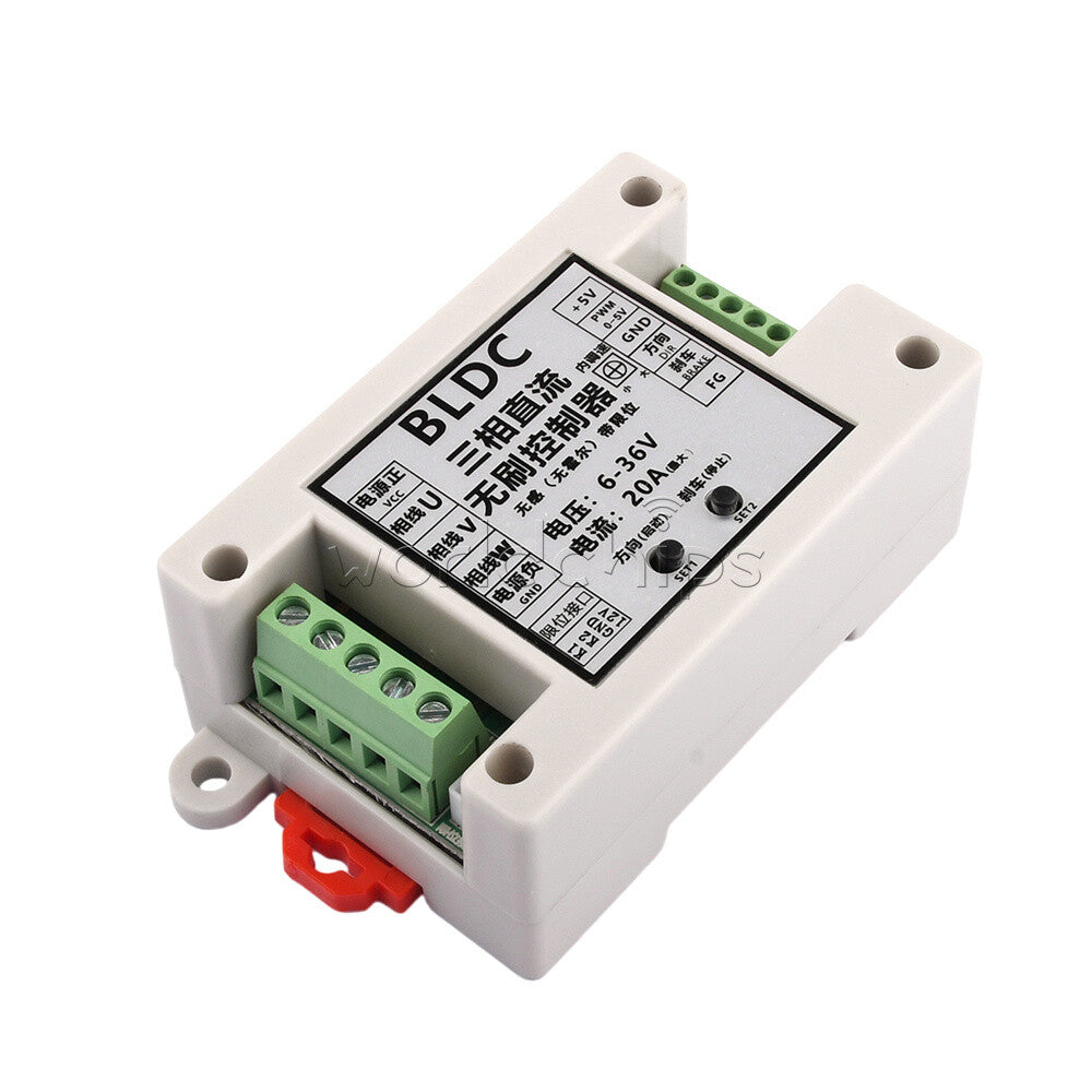 ZS-X14 400W BLDC 3-phase DC Brushless Driver Control Board Motor Controller DIY