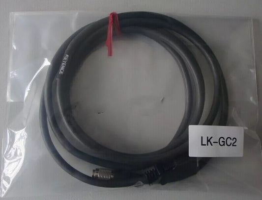 1PC  Keyence LK-GC2 Laser Sensor Head Controller Cable 2M