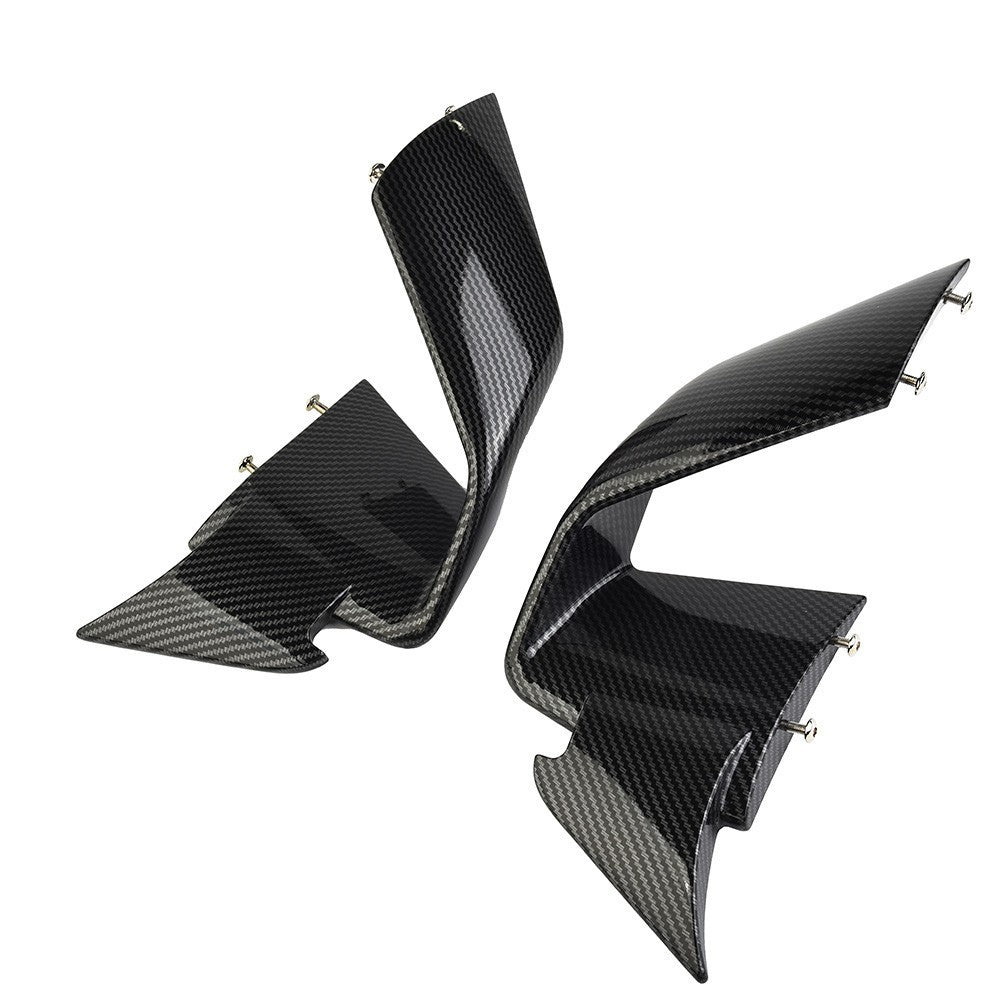 Spoilers in ABS Material for BMW S1000RR and M1000RR with Carbon Finish