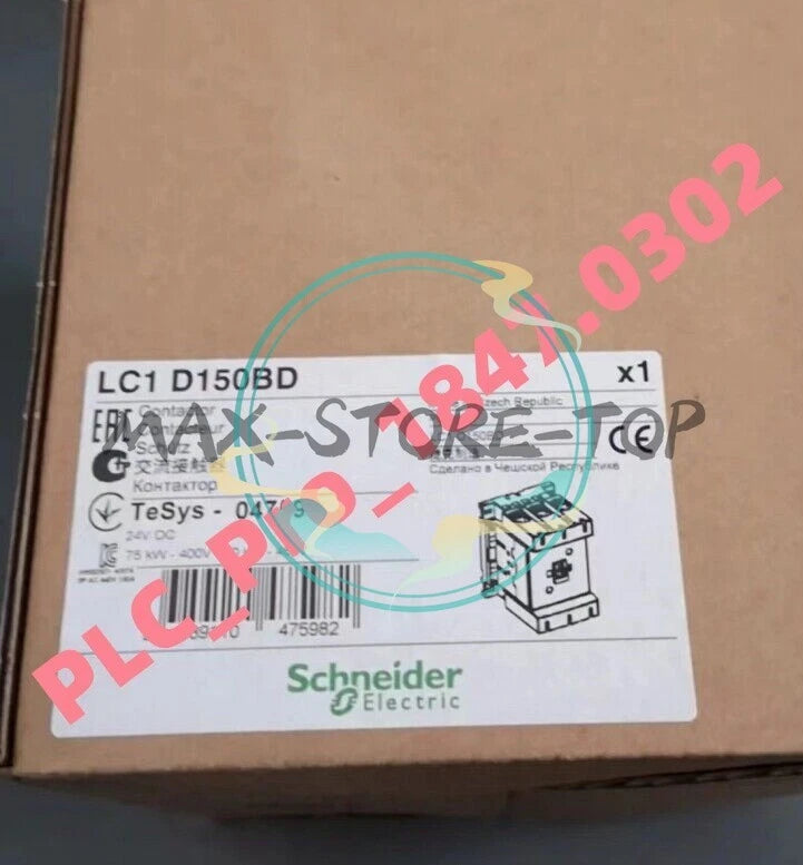 1PCS   Schneider LC1D150BD 24VDC Contactor 3Poles 150A Fast delivery