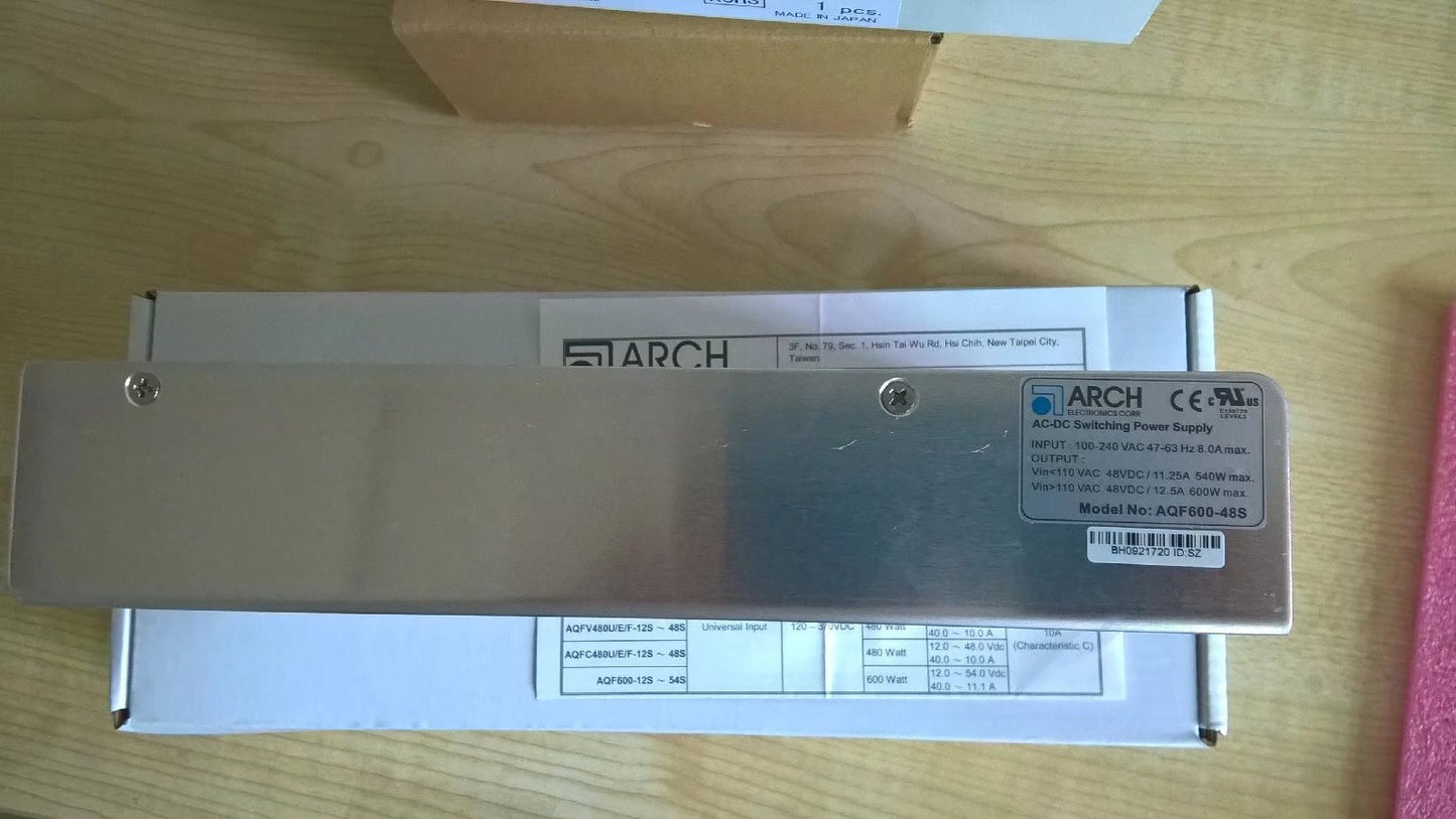 1pc ARCH AQF600-48S Switching Power Supply