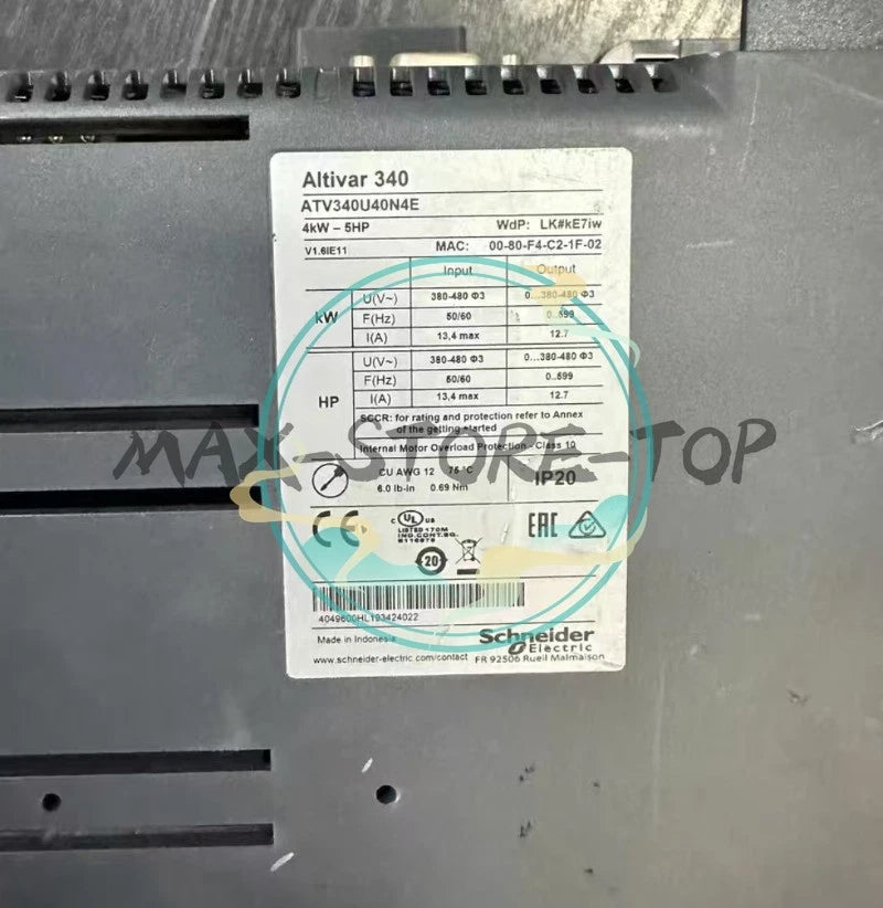 1 PC  TESTED Schneider ATV340U40N4E Inverter Fast Shipping