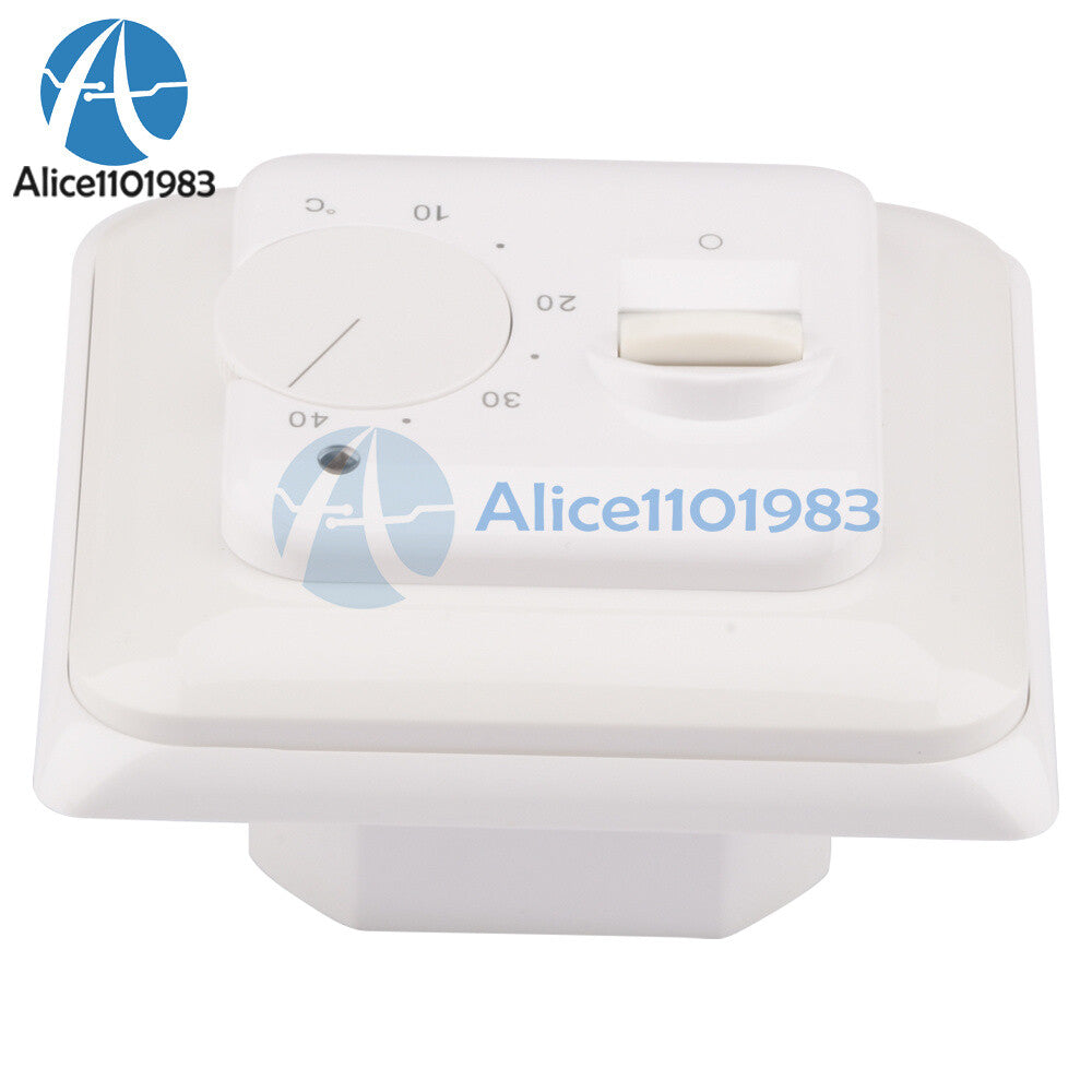 230V 16A Room Floor Heating Thermostat Temperature Control Switch W/NTC Sensor