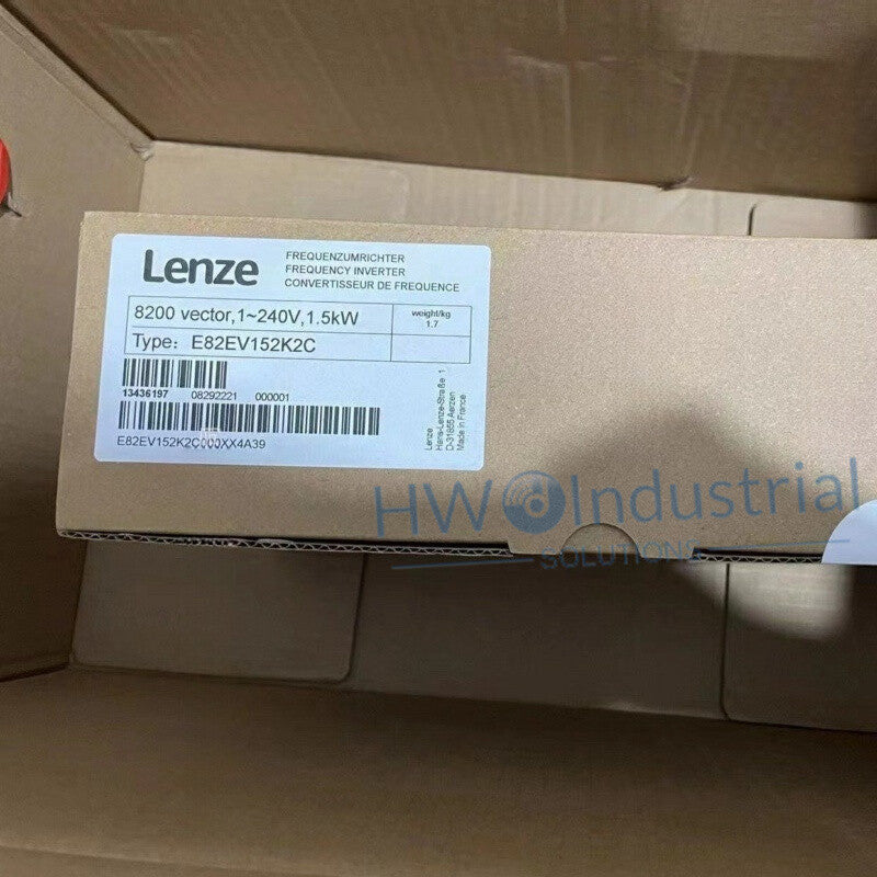1/Piece  E82EV152K2C E82EV152-2C 1.5KW 1-240V Lenze Inverter