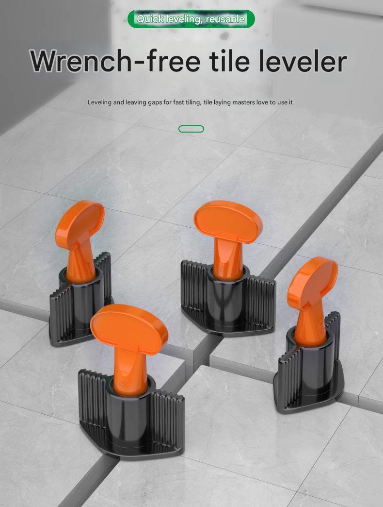 50x /100x Reusable Tile Paving Positioning Tool Tile Leveler Cross Bracket Sets