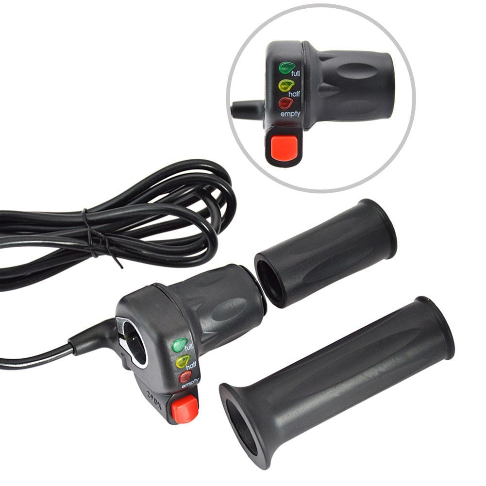 Convenient 1 8m Cable Length Electric Bike Thumb Throttle Fit Handlebar 22 2mm