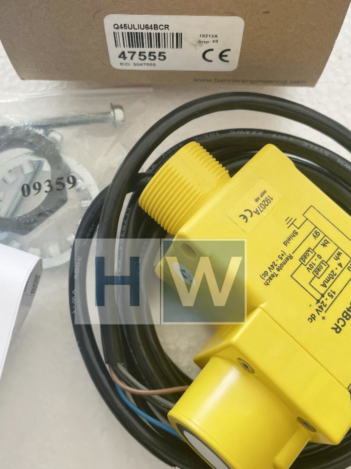 1PC  Ultrasonic Sensor Q45ULIU64BCR