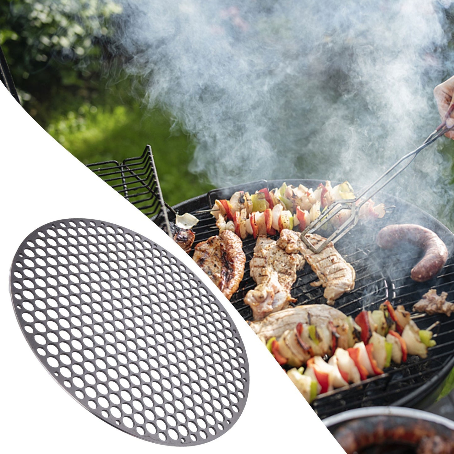 Stainless Steel Wire Rack BBQ Mesh Mat for Grilling Roasting and More!