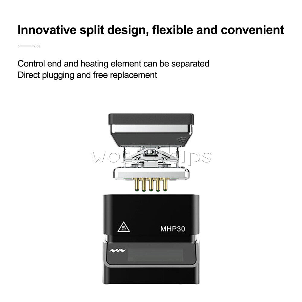 MHP30 Mini Digital Display Adjustable Heating Table Soldering Iron Welding Tool