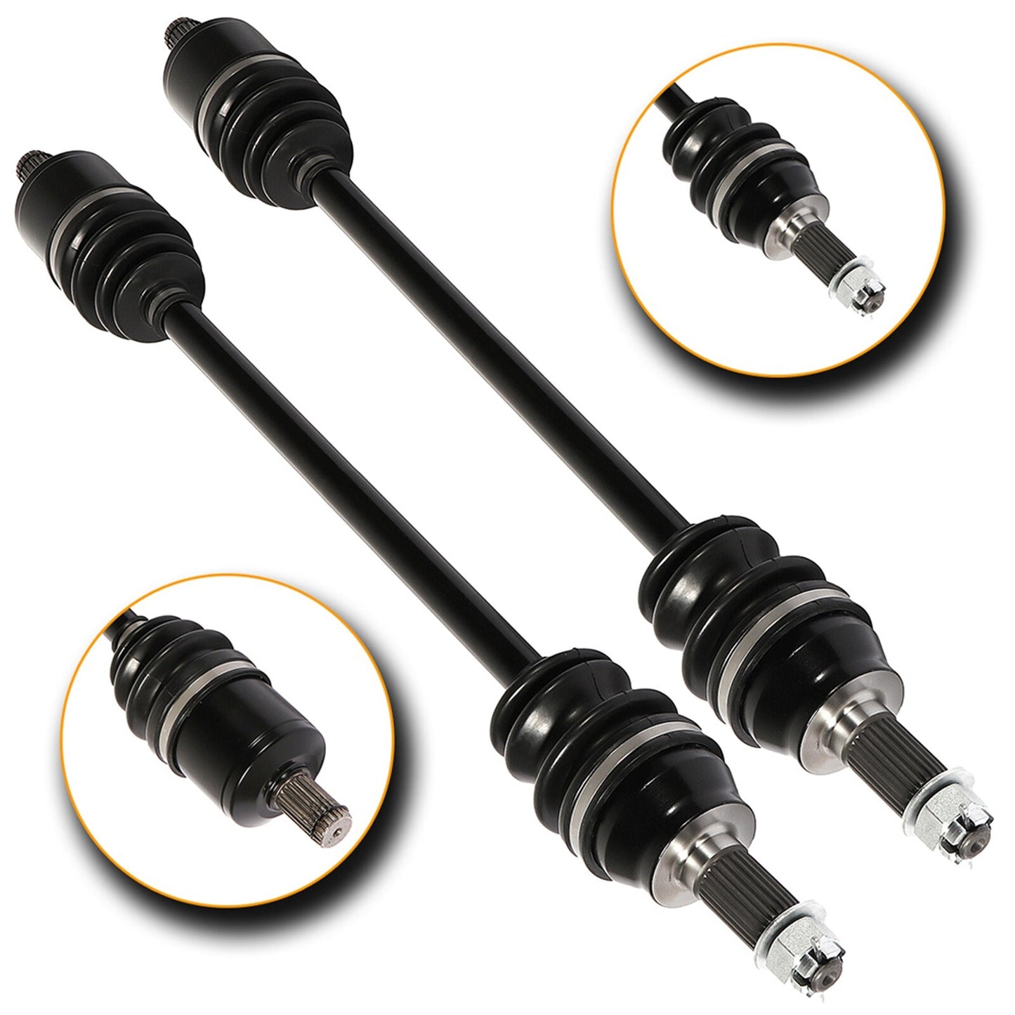 For Polaris General 1000 2 Pcs CV Joint Axles Front Passenger Driver 2016-2017