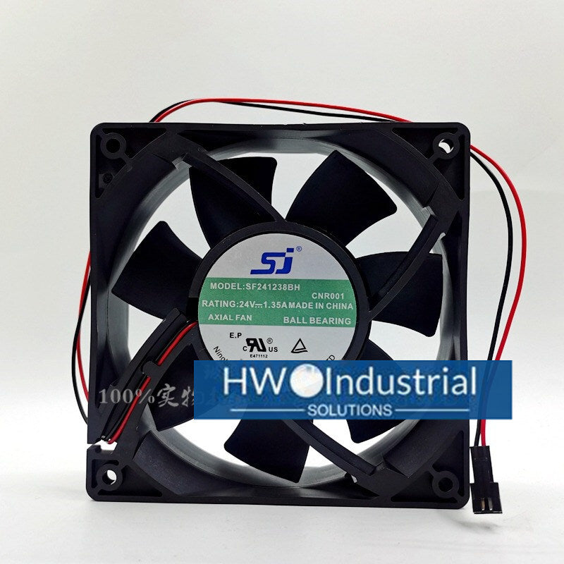 SJ SF241238BH DC24V 1.35A High Air Volume Inverter Fan 120 * 120 * 38MM