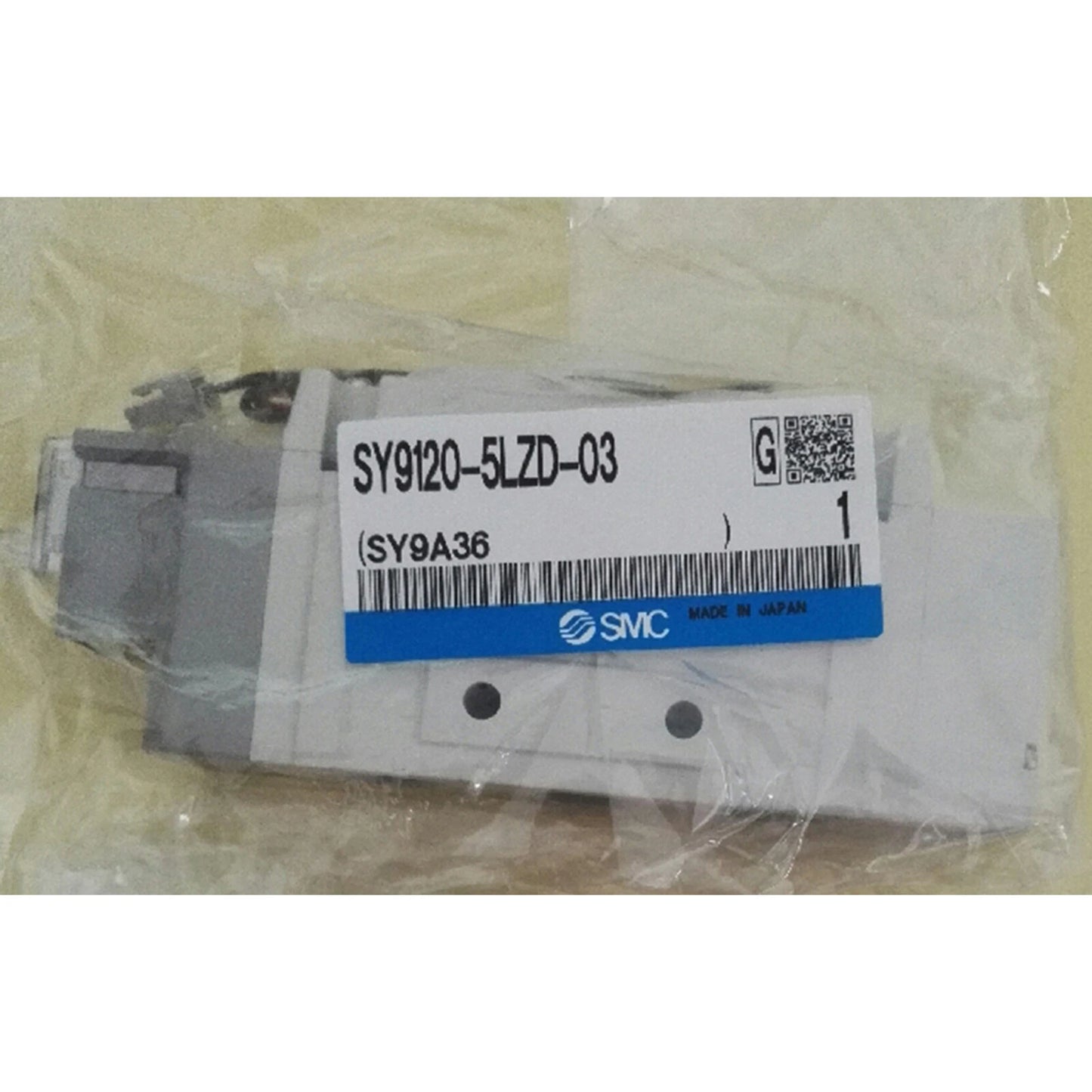 1PC  SMC SY9120-5LZD-03 solenoid valve Quality assurance #P