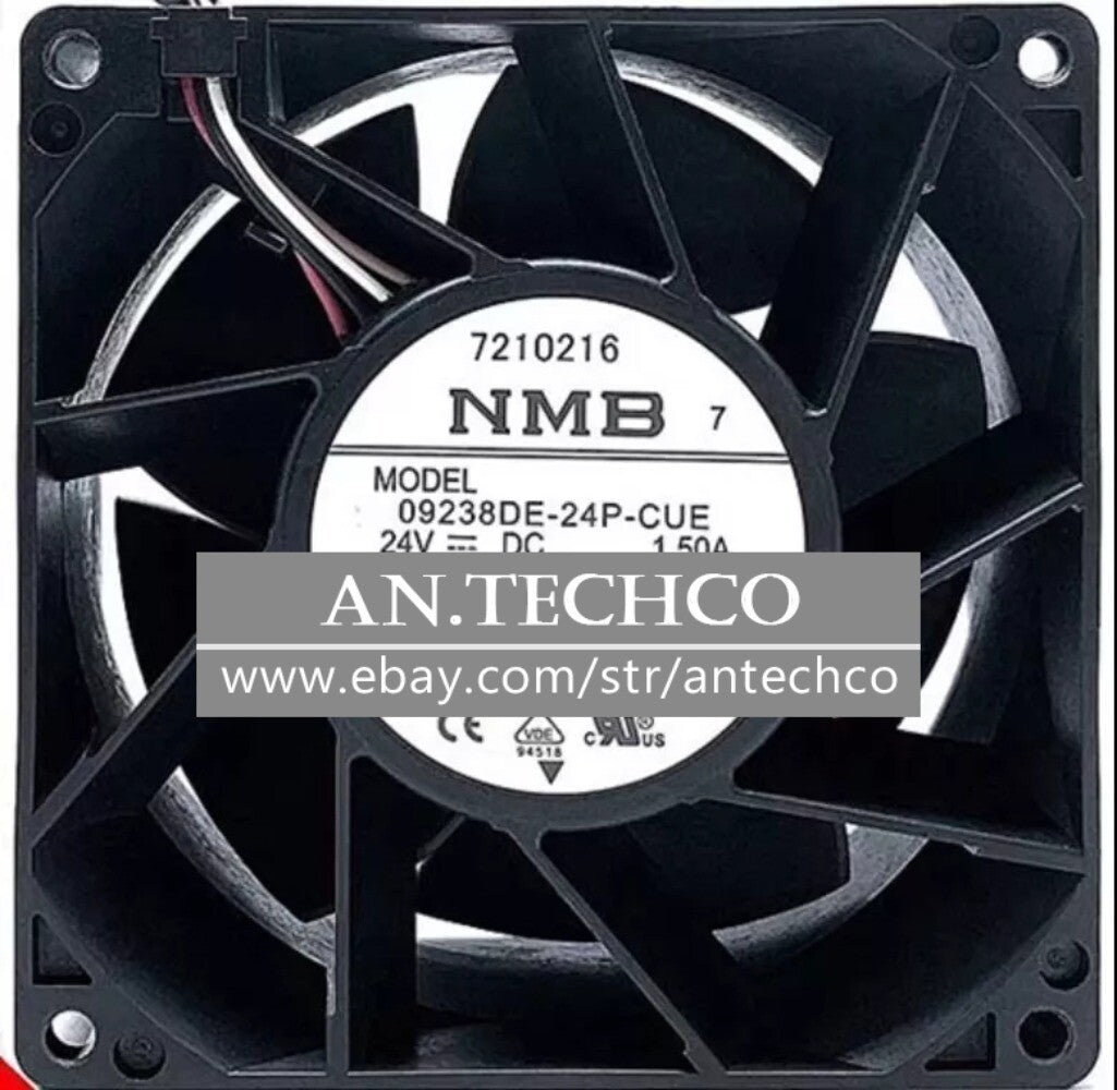 For NMB 09238DE-24P-CUE 9038 DC24V 1.50A 9CM 4-Wire PWM Waterproof Cooling Fan